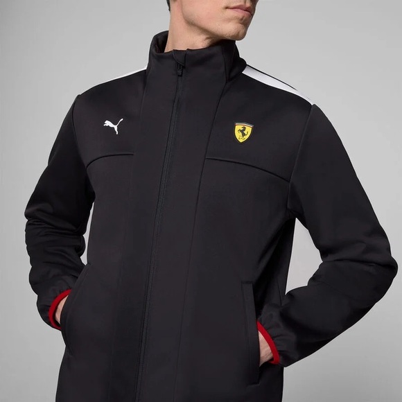 Scuderia Ferrari F1 PUMA Softshell Jacket Black Color Size M - Picture 13 of 13
